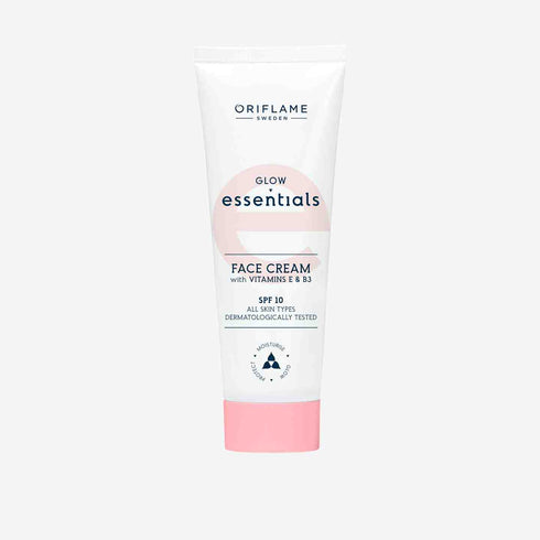 Oriflame Glow Essentials Face Cream With Vitamins E & B3 Spf 10